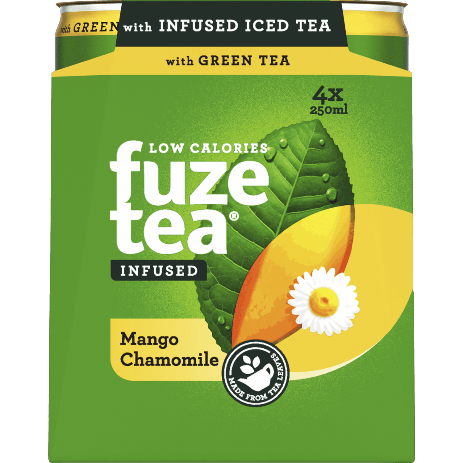 Fuze tea Ice tea green mango-chamomile 4x25 cl