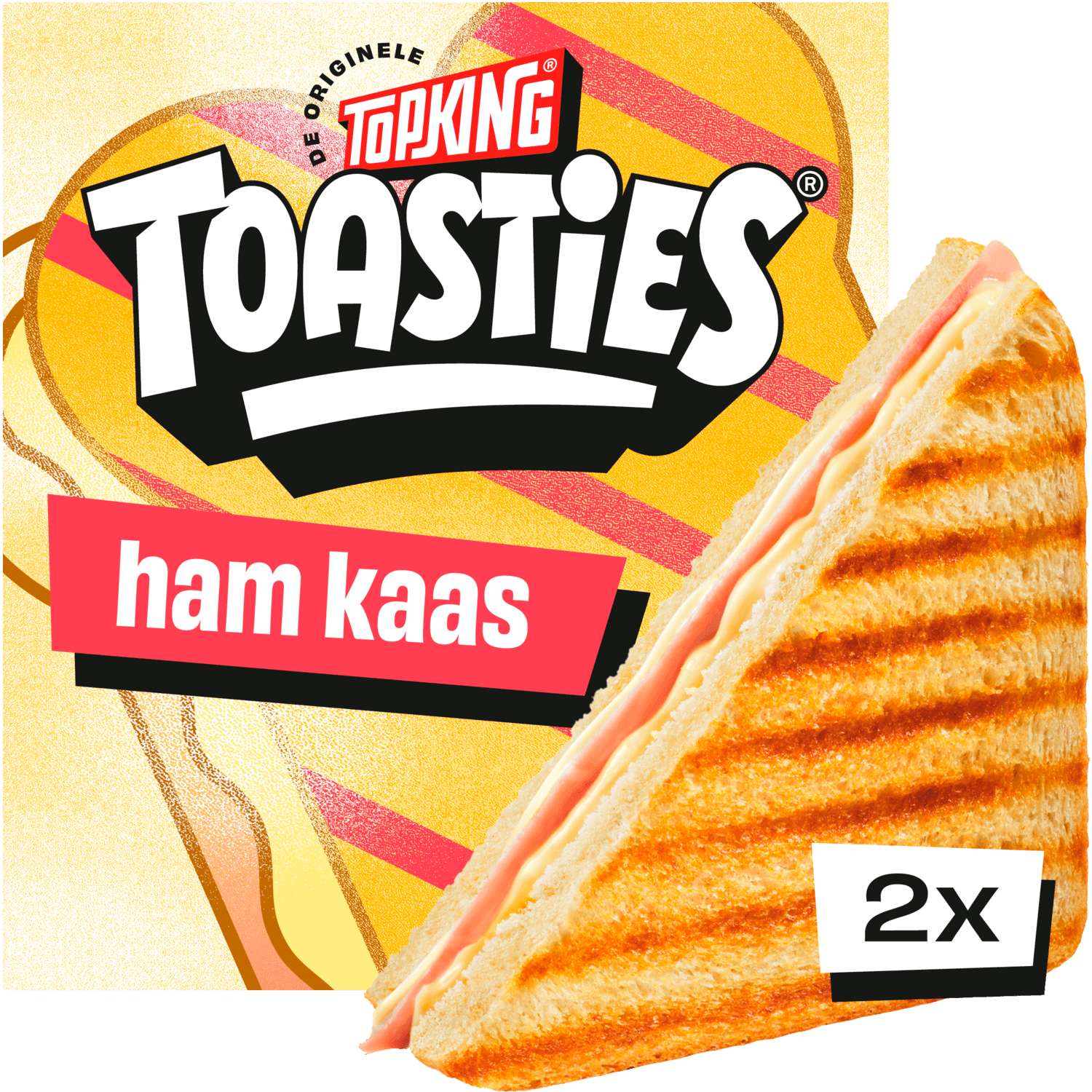 Topking Tosti ham kaas 2 stuks