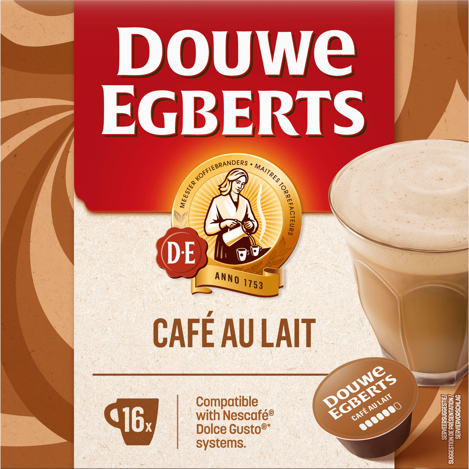 Douwe Egberts Dolce gusto cafe au lait