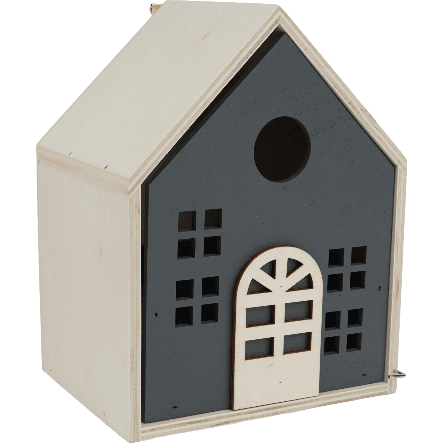 Vogelnestkast 21.5cm 4 assorti