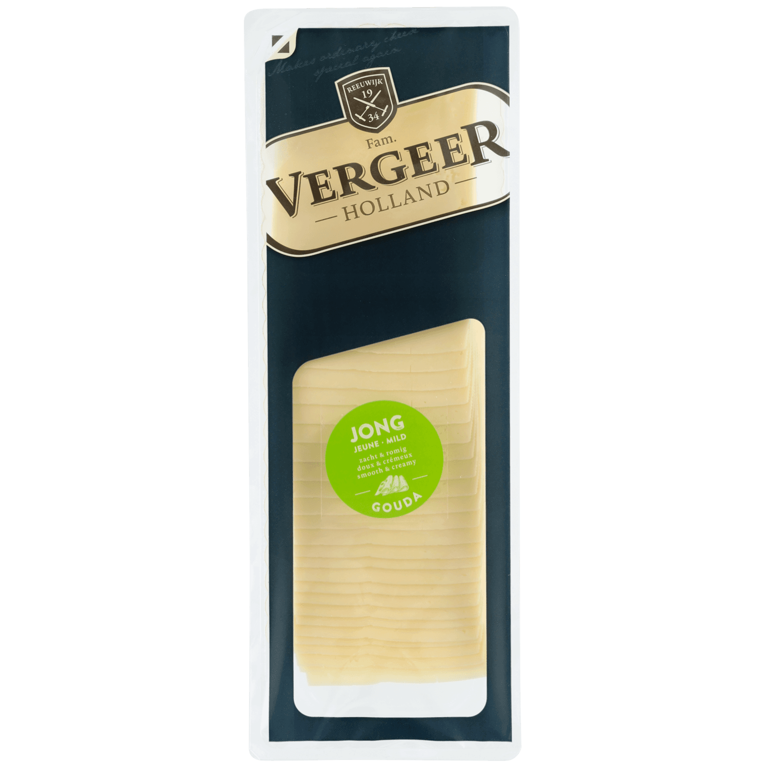 Vergeer Gouda kaas jong 48+ 25 plakken