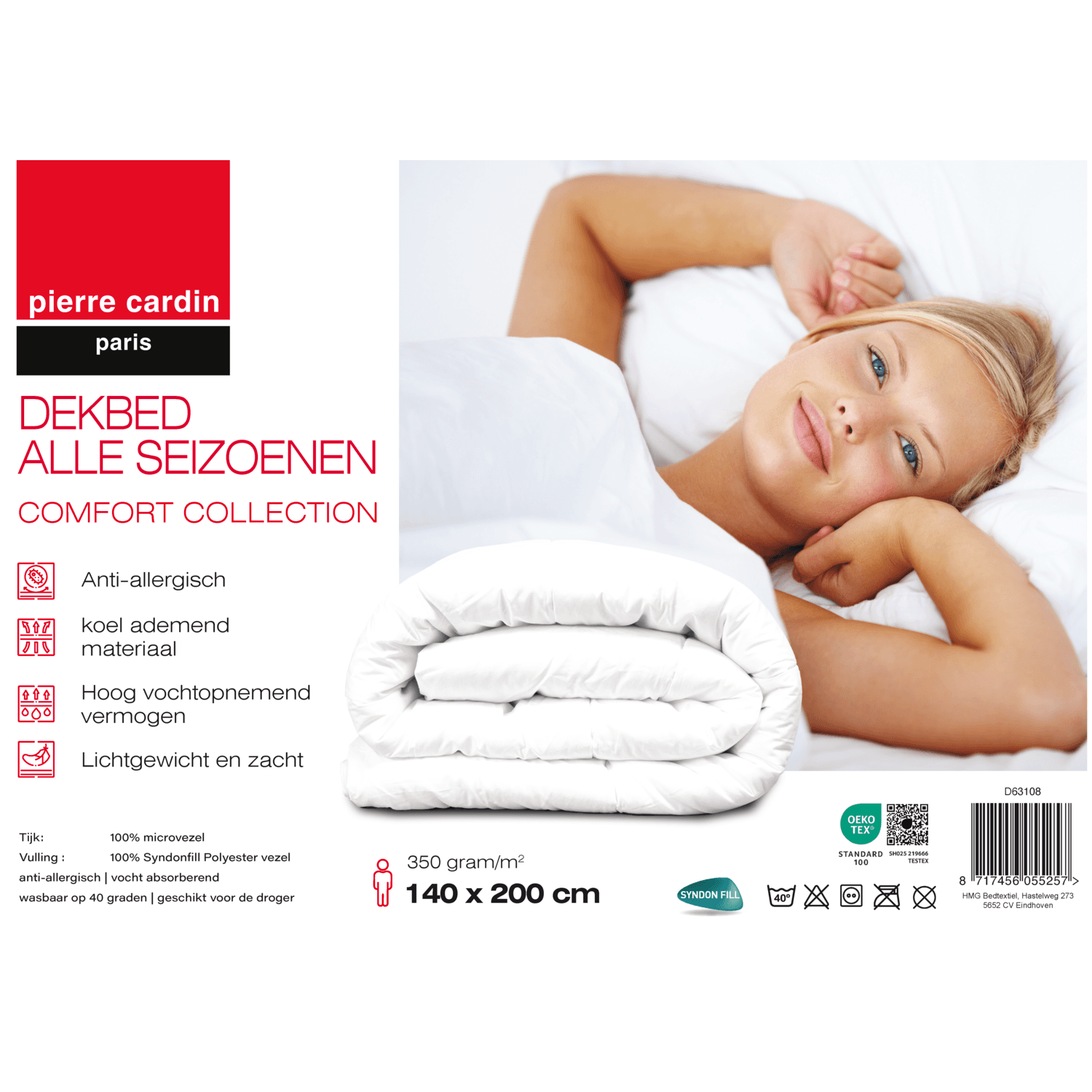 Pierre cardin dekbed 140x200cm