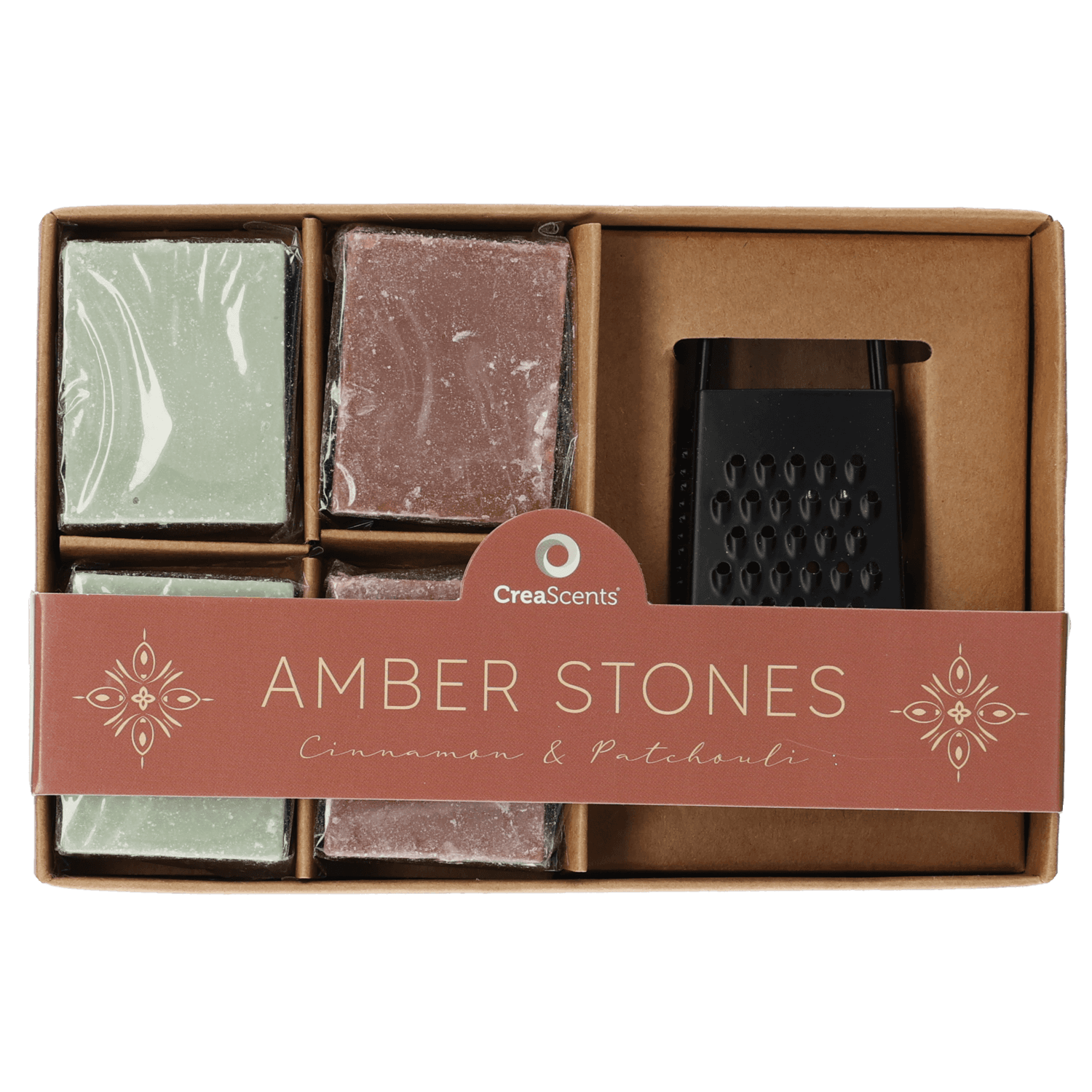 Aroma geurblokjes kadoset met rasp