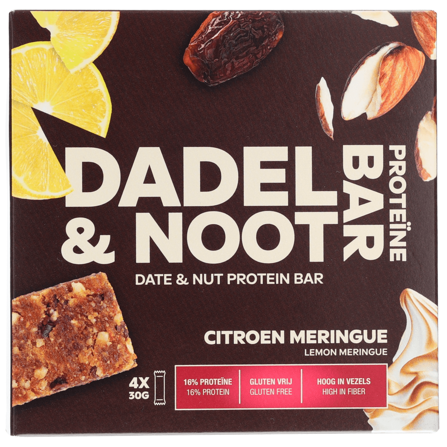 Dadel & Noot Lemon meringue 4 st.