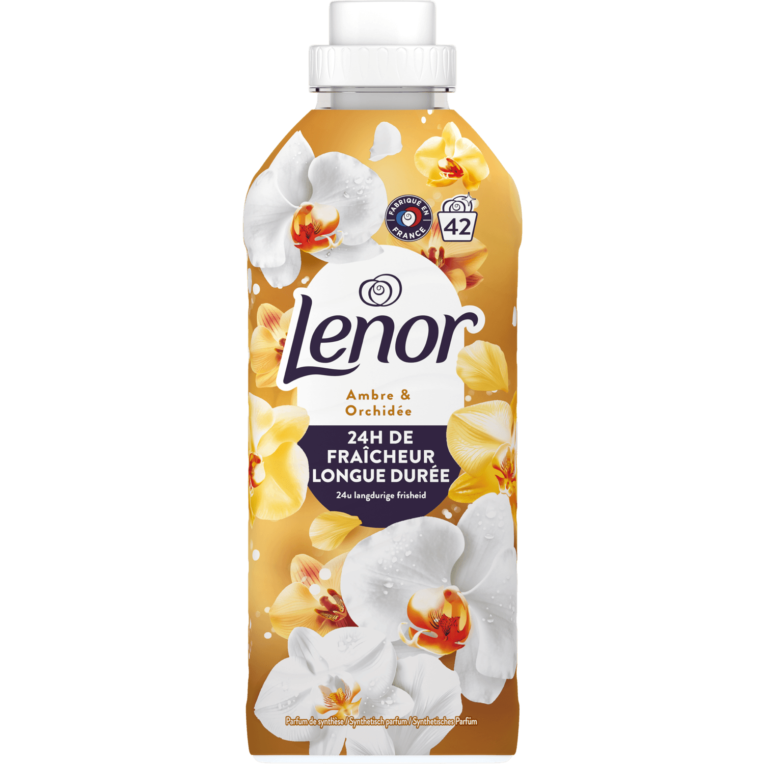 Lenor Wasverzachter amber orchidee 42wb