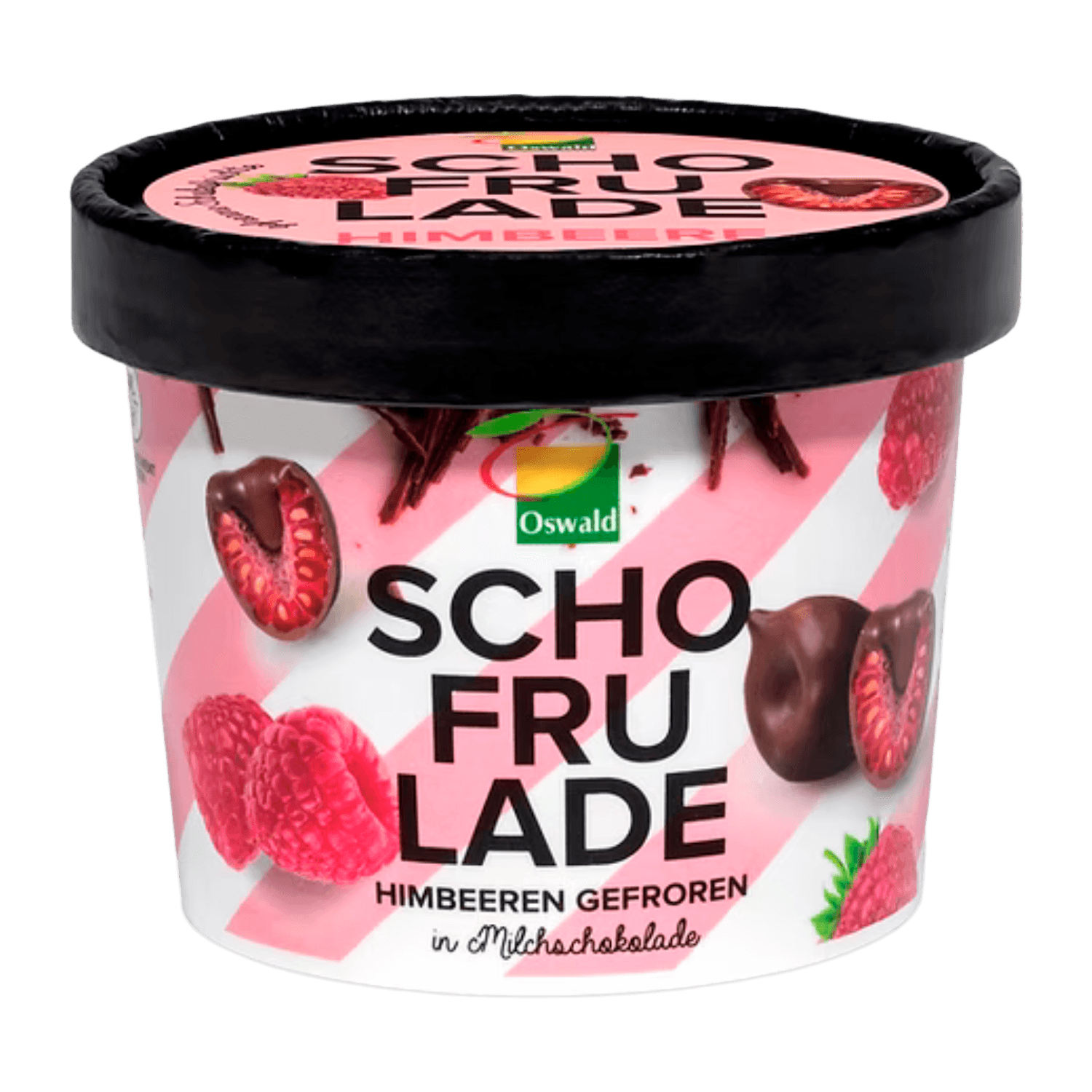 Framboos in chocolade