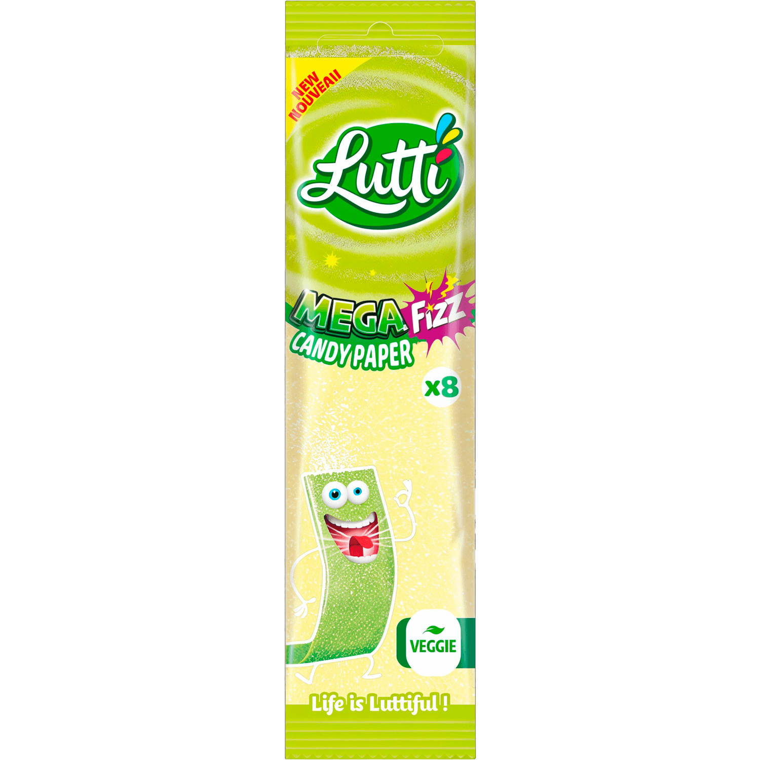 Lutti Candy paper appel citoen 8 st.