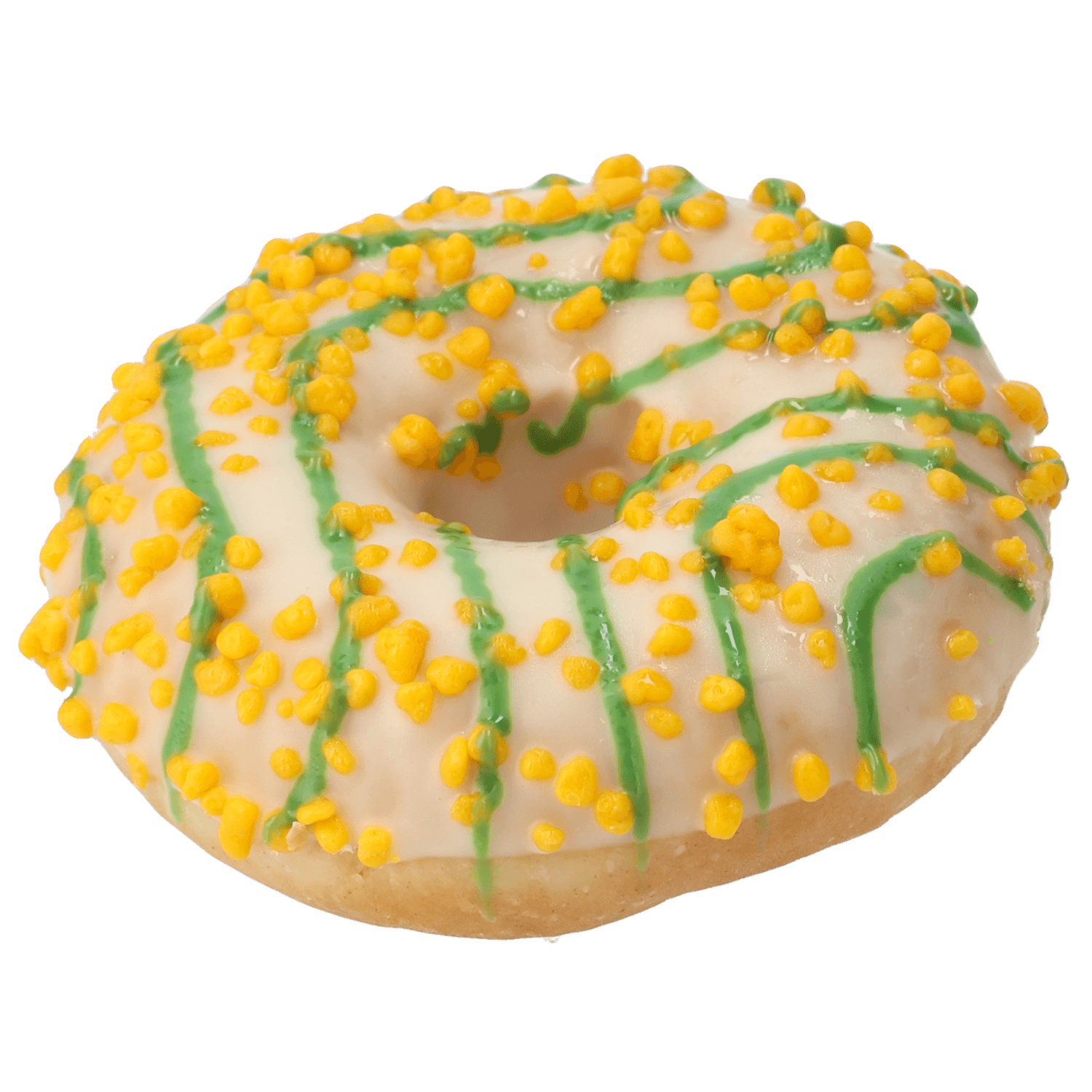 Vers Lente donut met mango vulling