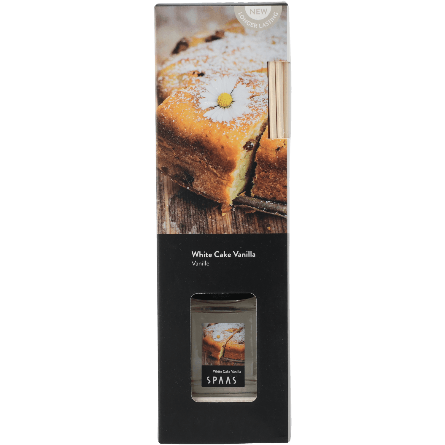 Geurdiffuser 50ml white cake vanille