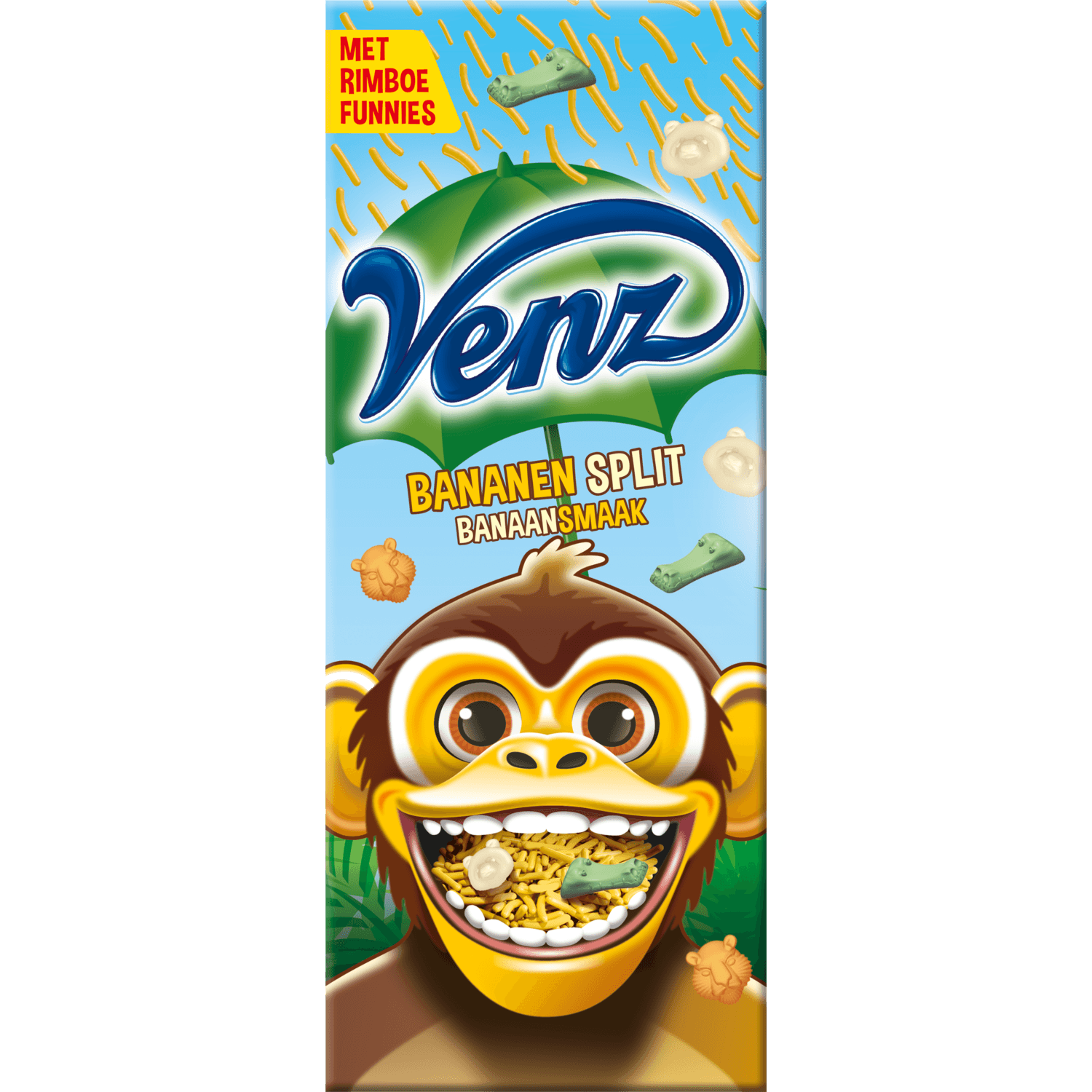 Venz Hagelslag rimboe bananen split