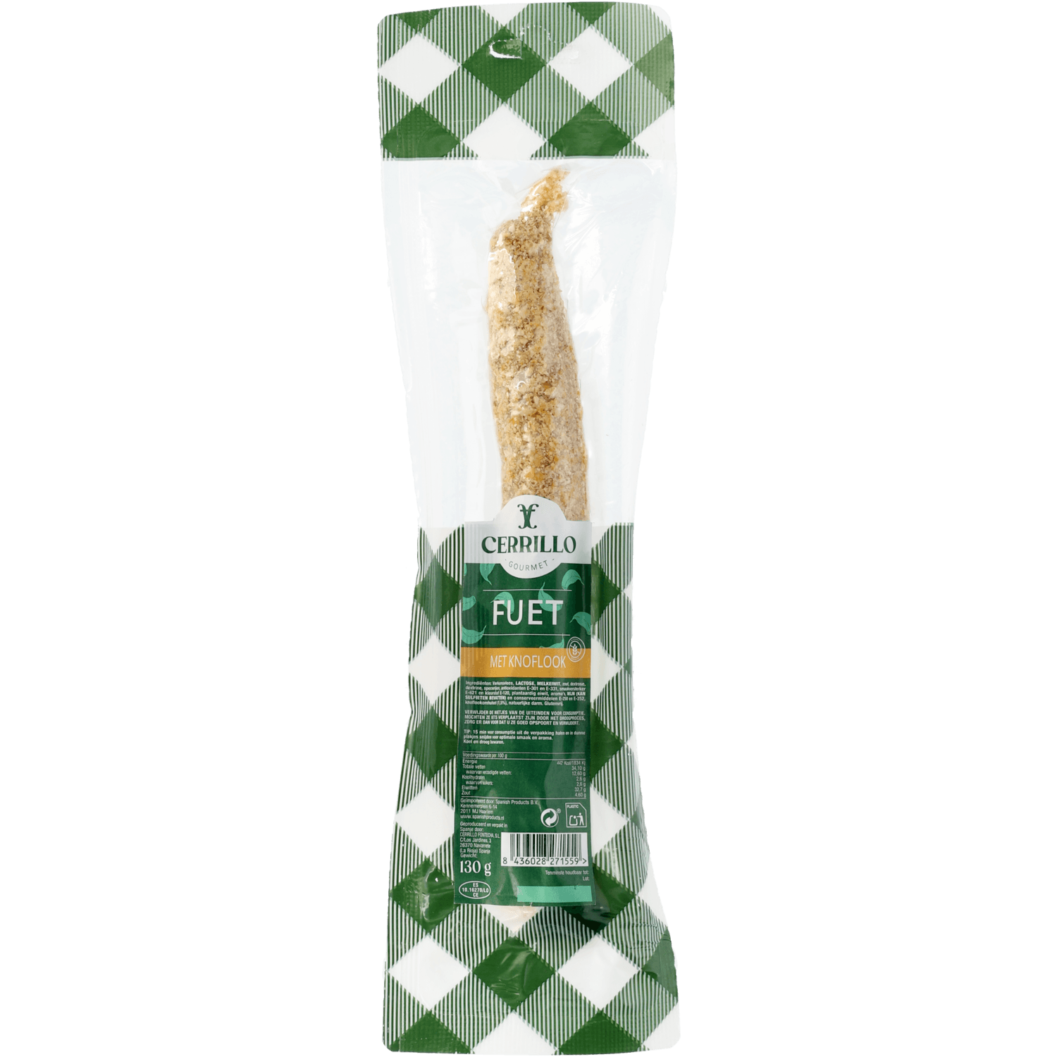 CERRILLO FUET Fuet extra knoflook