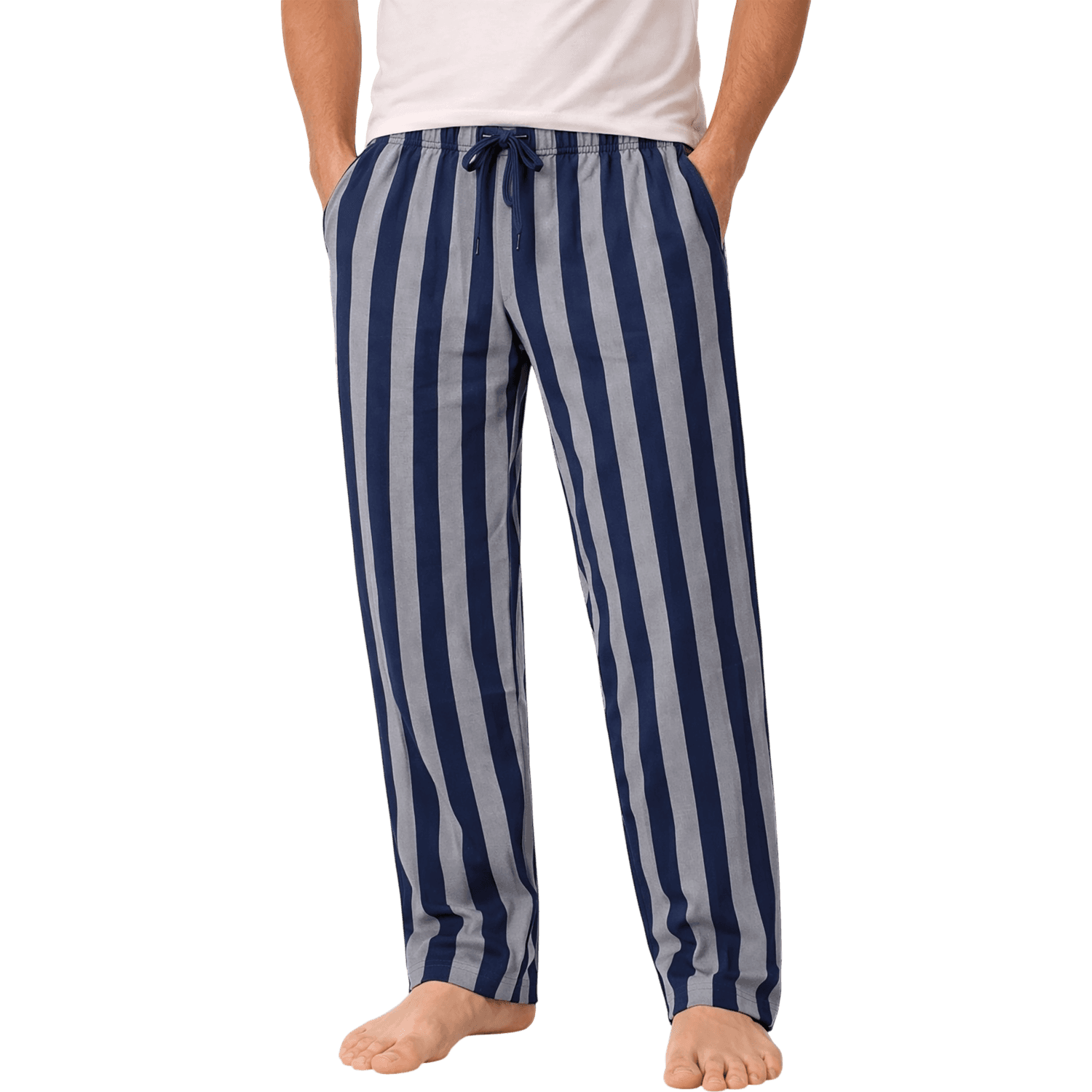 Geweven herenpyjamabroek