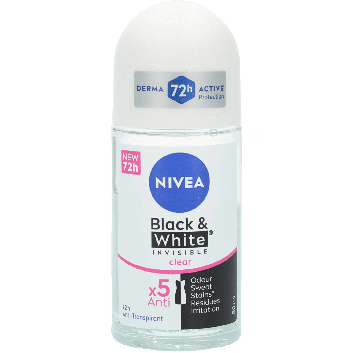 Nivea Deoroller black & white invisible