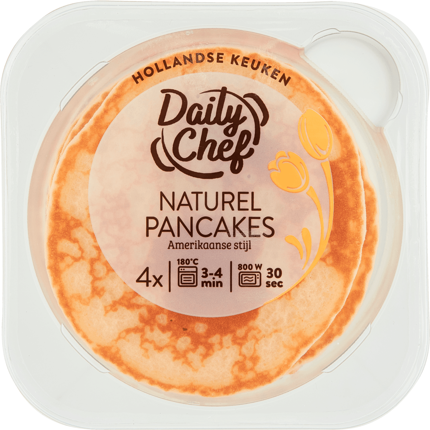 Daily Chef Pancakes naturel amerikaanse stijl