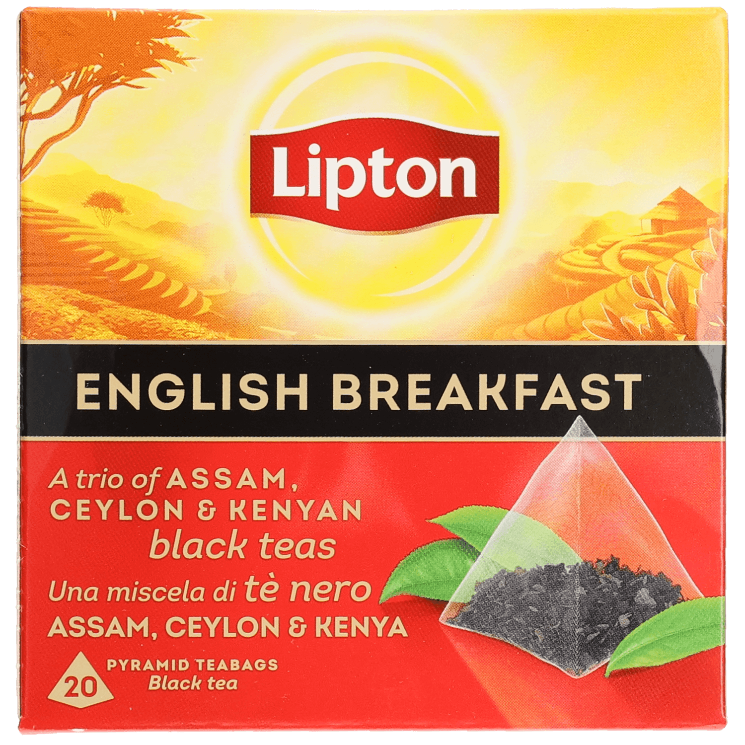 Lipton English breakfast discovery collection 20zk