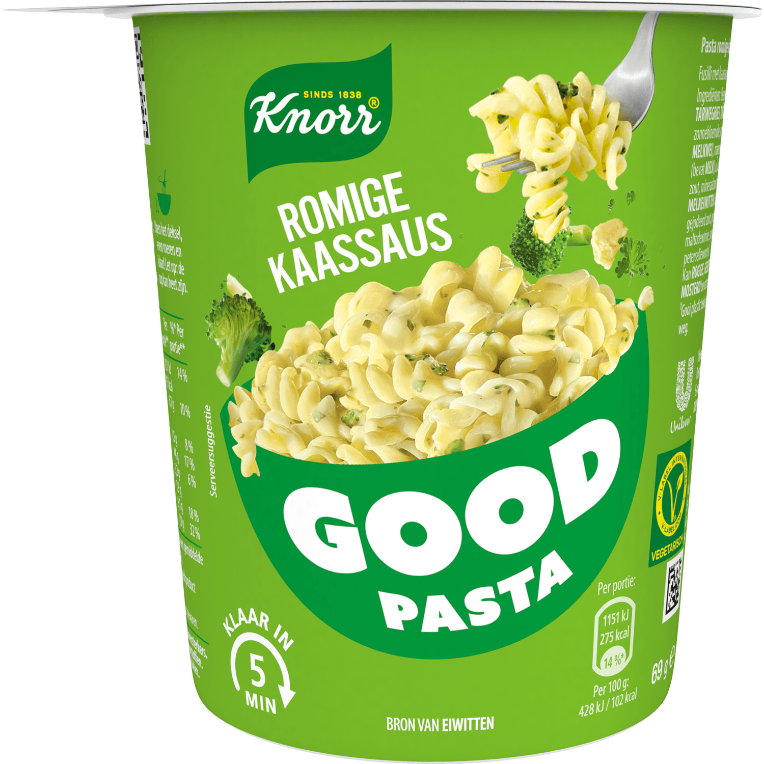 Knorr Good pasta romige kaassaus