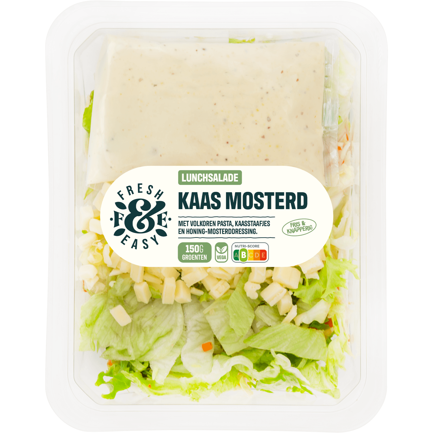 Fresh & easy Lunchsalade kaas mosterd