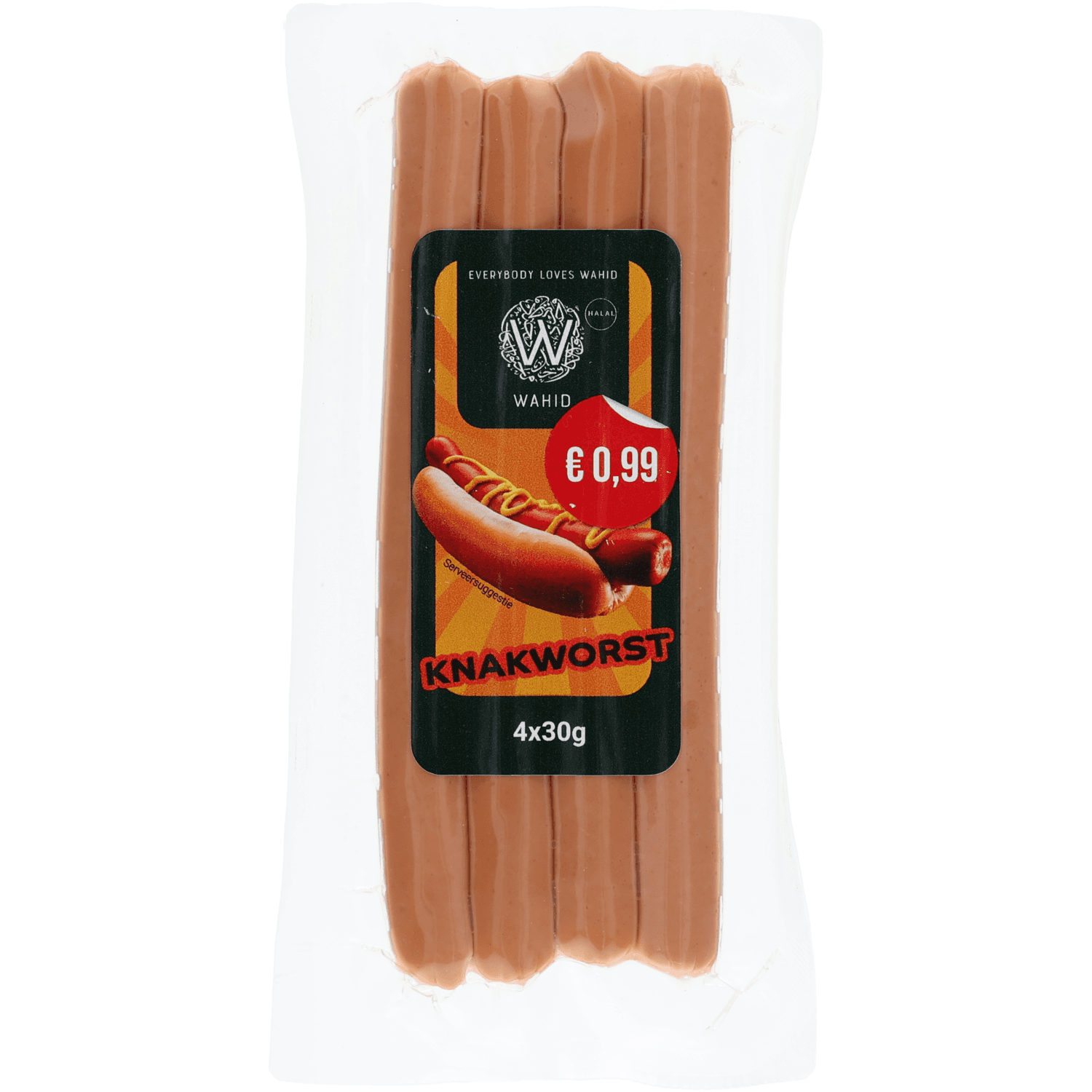 Wahid Knakworst kip 4st
