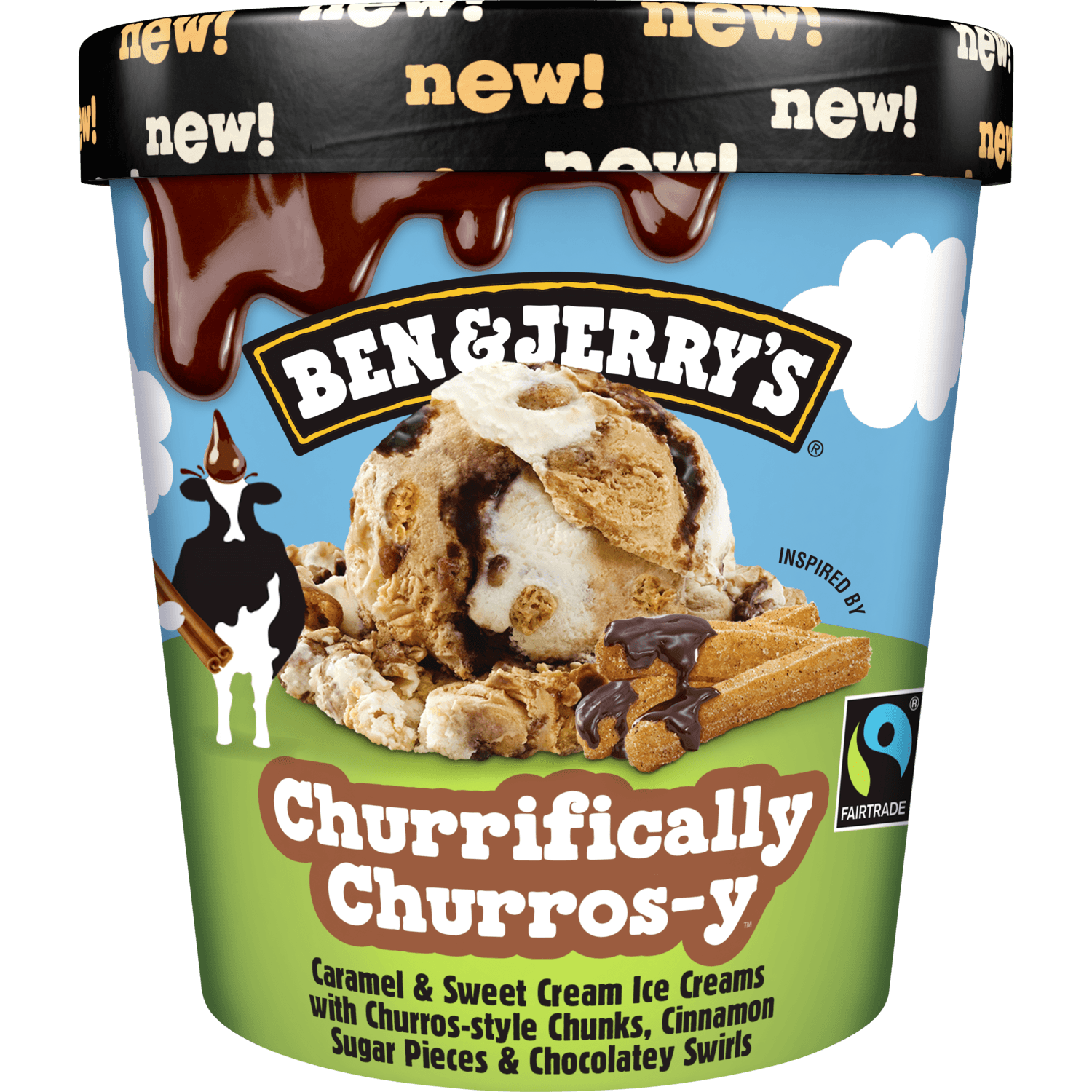 Ben & Jerry's Churrifically churros-y