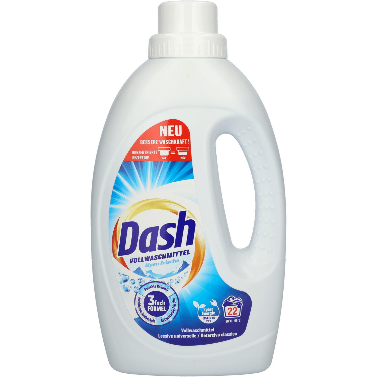 Dash Wasmiddel wit 22 wasbeurten