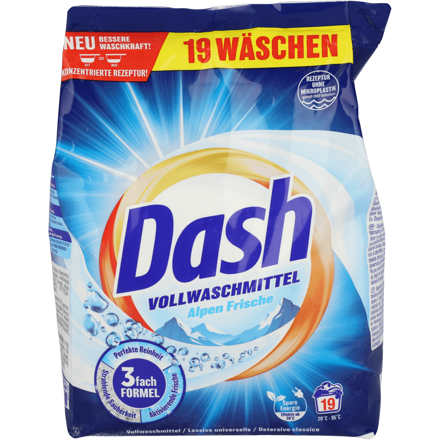 Dash Waspoeder wit 19 wasbeurten