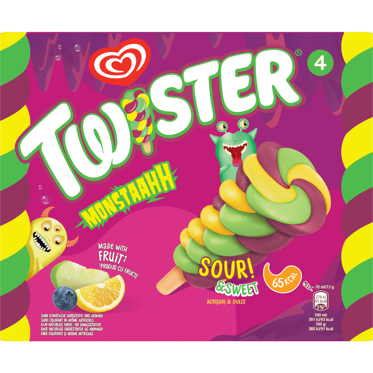 Ola Twister monstaahh 4 st.