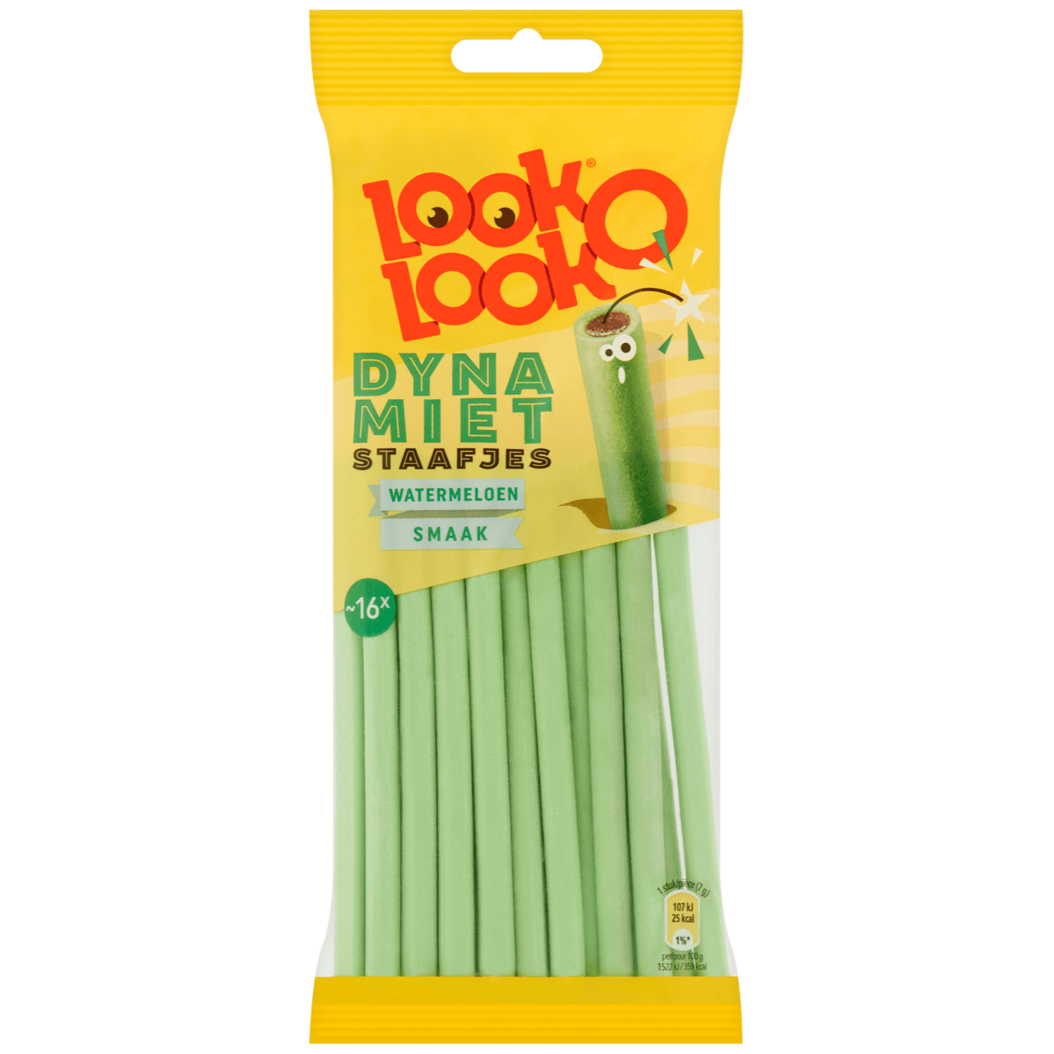 Look O Look Dynamietstaafjes Meloen Zoet Snoep Zak