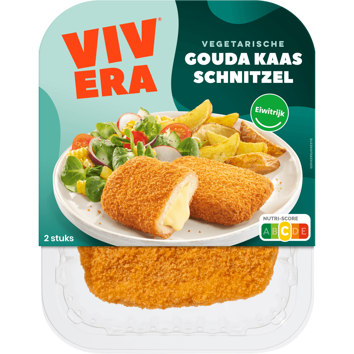 Vivera Gouda kaasschnitzel 2 st.