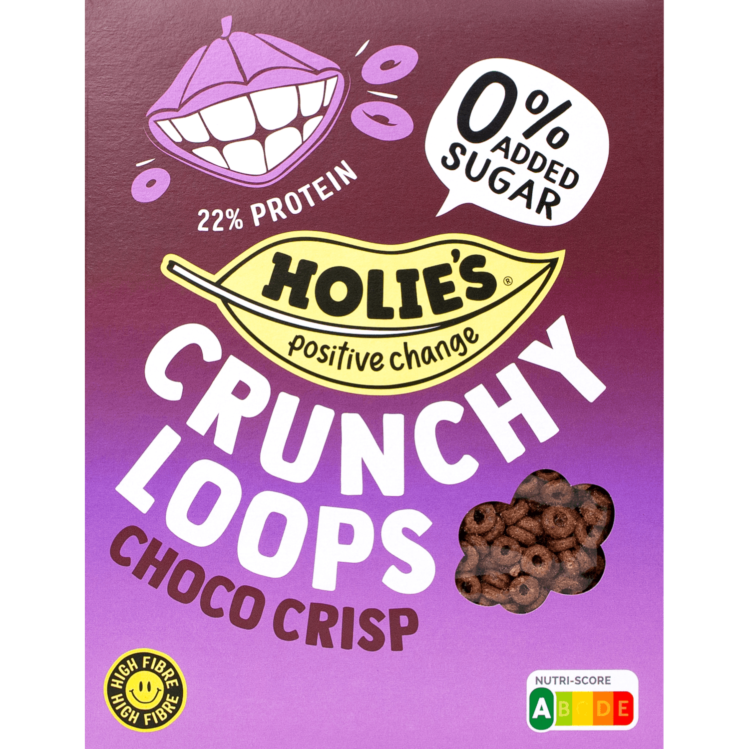 Holie's Crunchy loops choco crisp