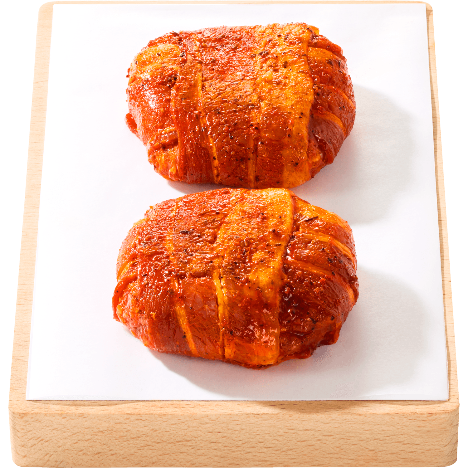 VLEESCHMEESTER Kipburger met spek 2 st.