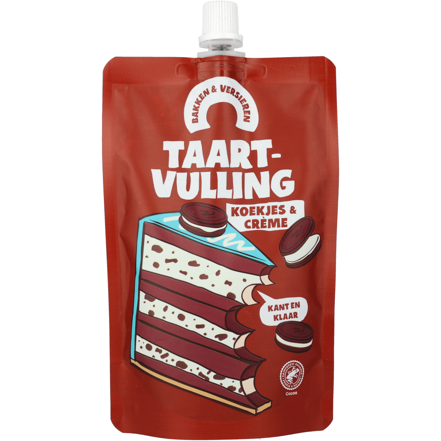 Vulling cookies and cream