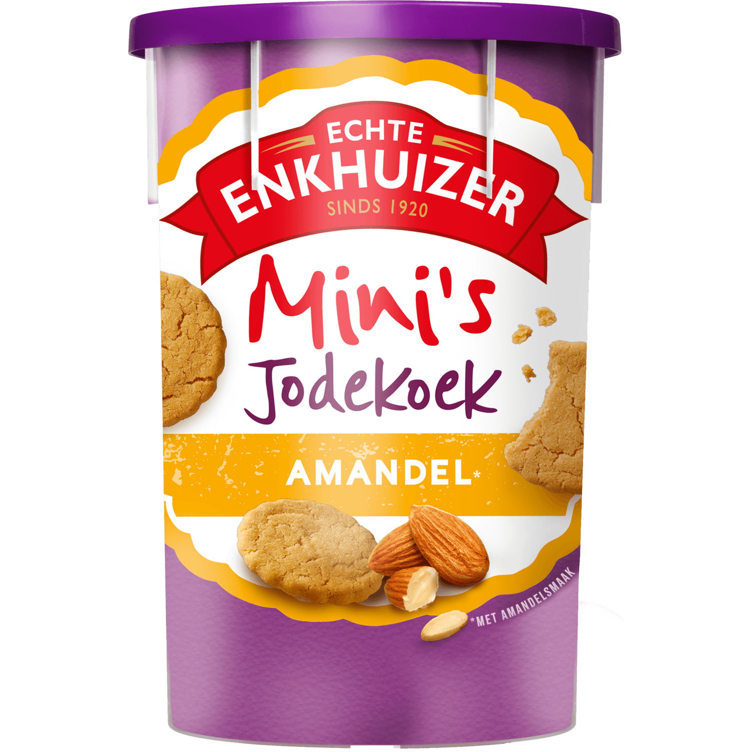 Echte Enkhuizer Mini jodekoek amandel