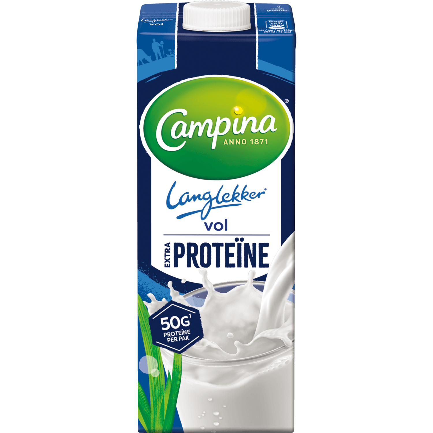 Campina Volle melk proteine
