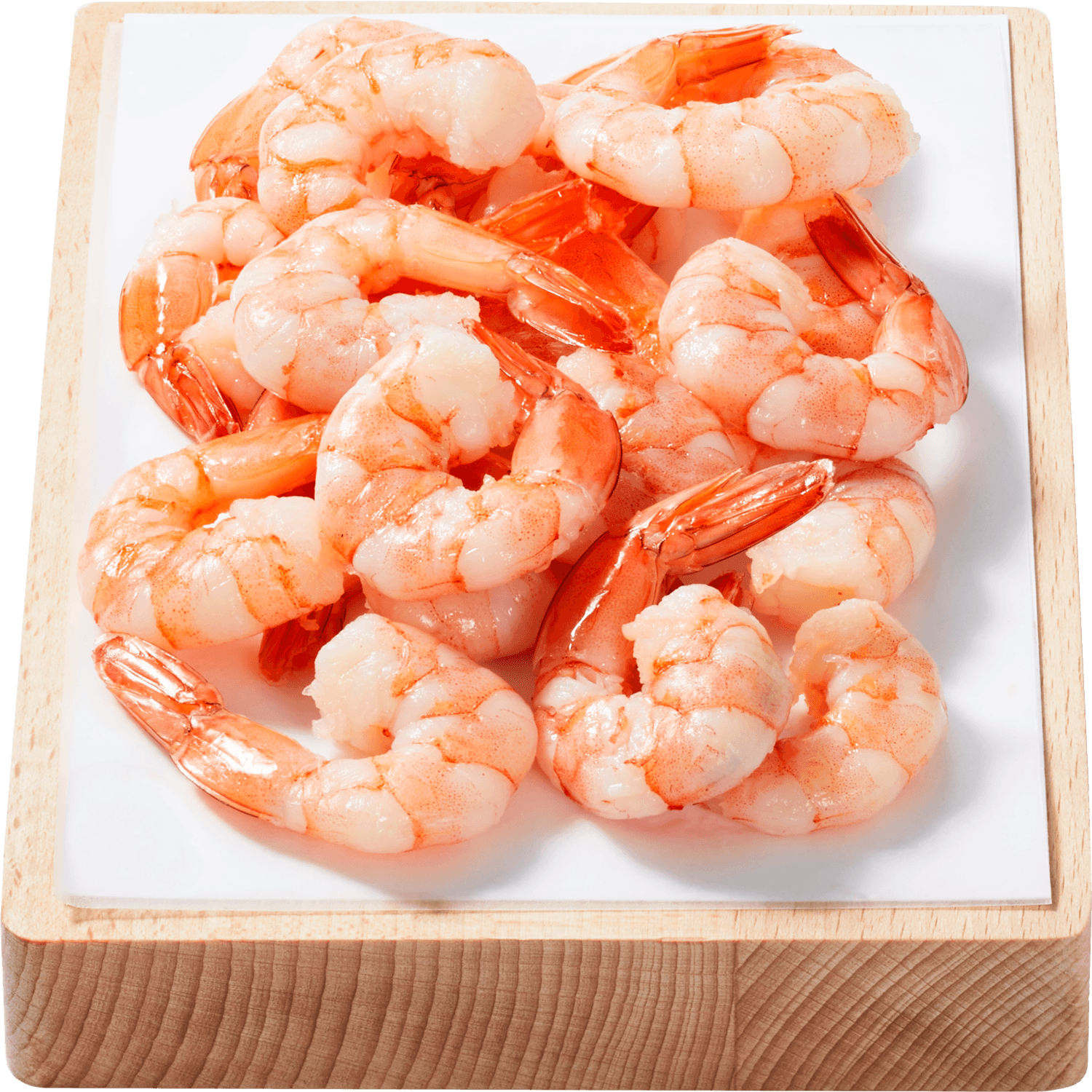 Grote garnalen met staart