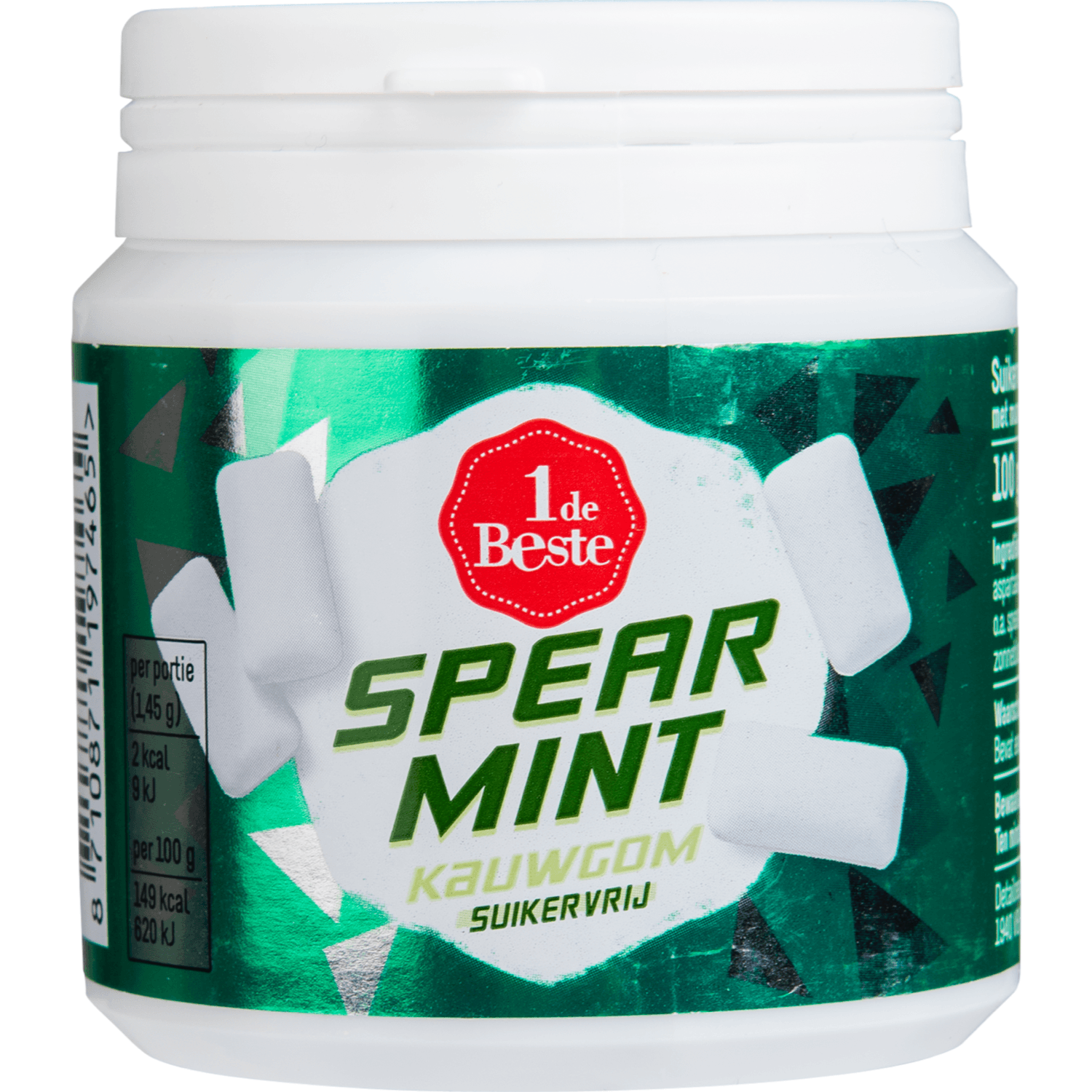 1 De Beste Kauwgom spearmint