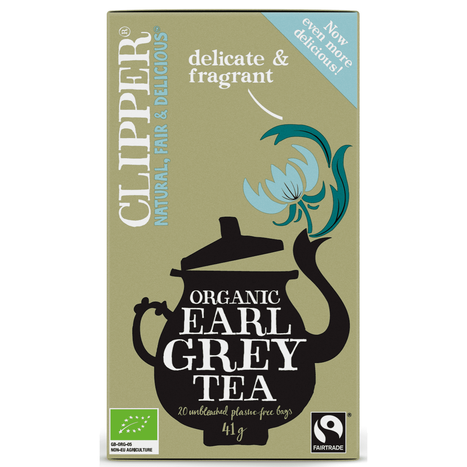 Clipper Biologische Thee Earl grey 20 zakjes
