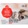 1 De Beste Kattenvoer maaltijdzakjes vlees in gelei 12 stuks