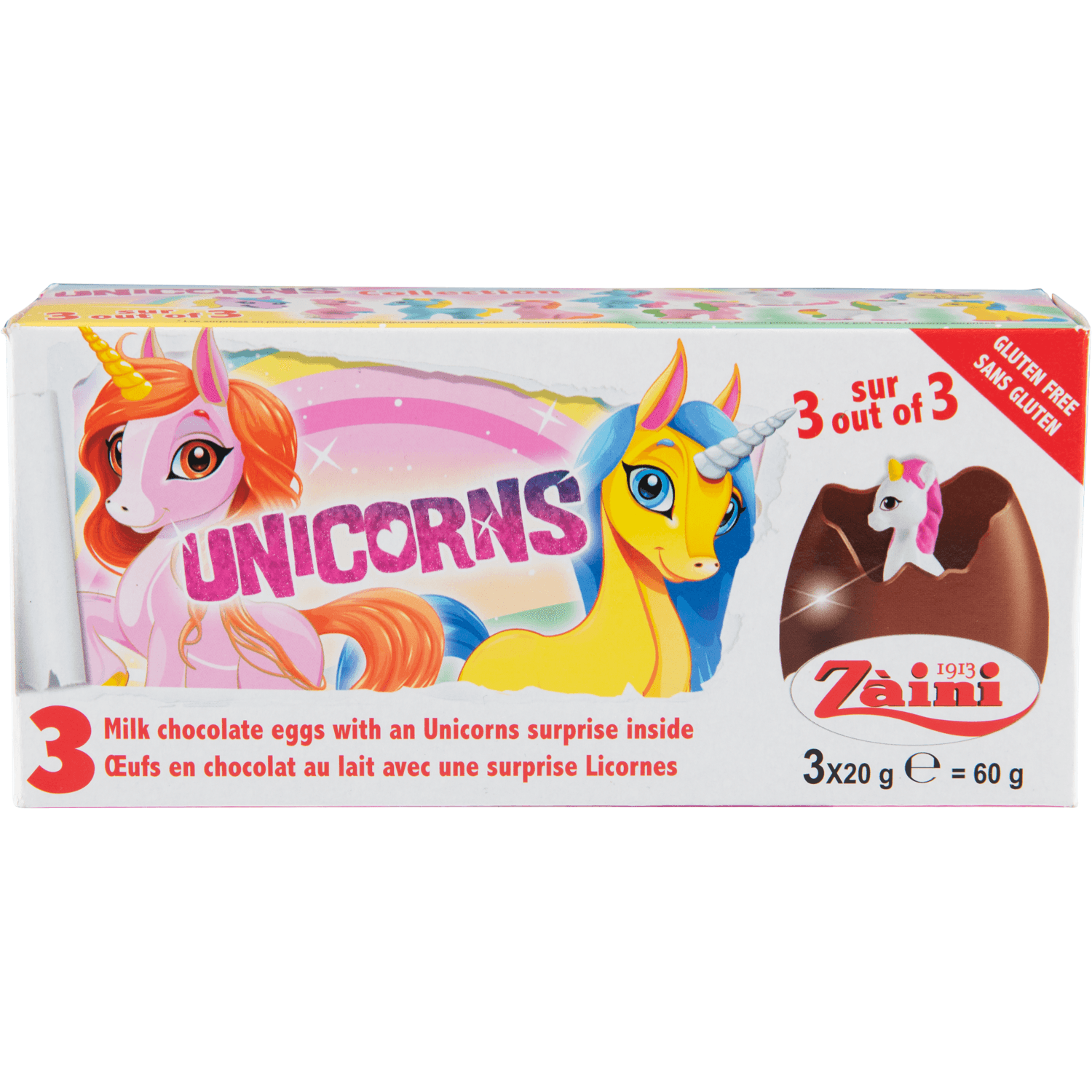 Starsweets Chocolade eieren 3 stuks