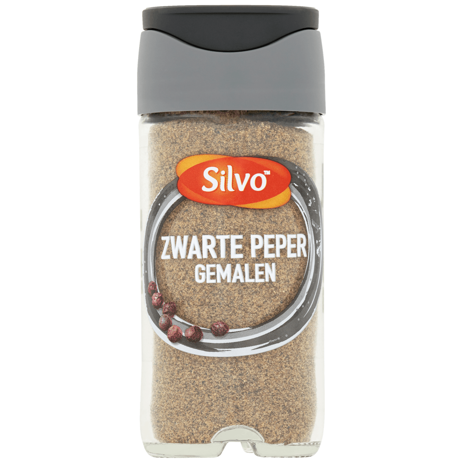 Silvo Peper zwart gemalen