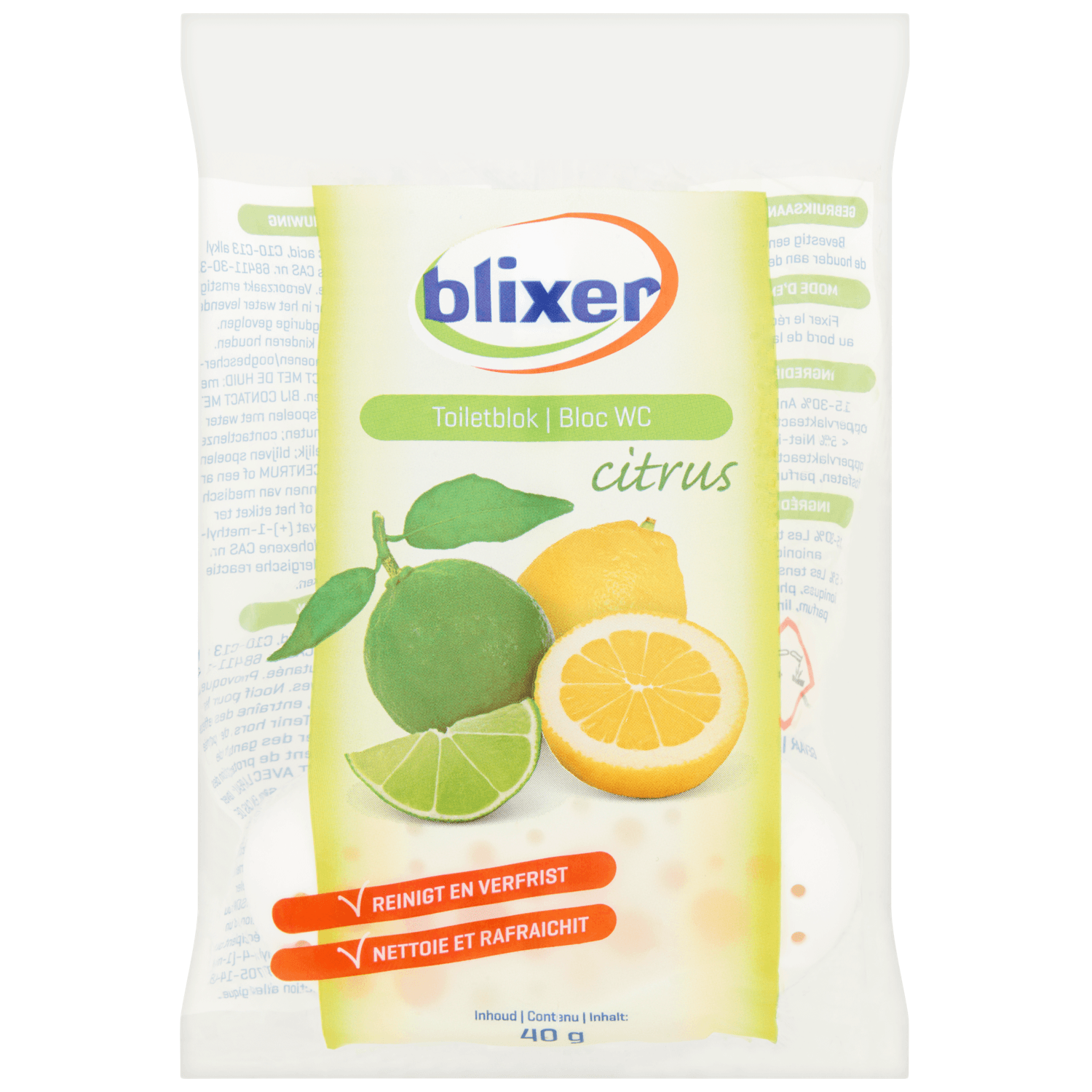 Blixer Toiletblok citrus