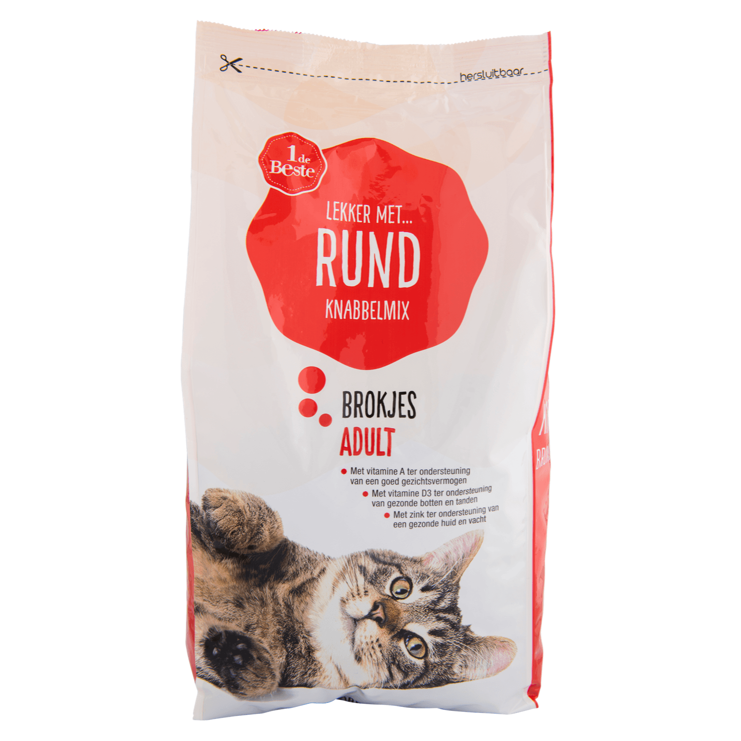 1 De Beste Knabbelmix vlees adult