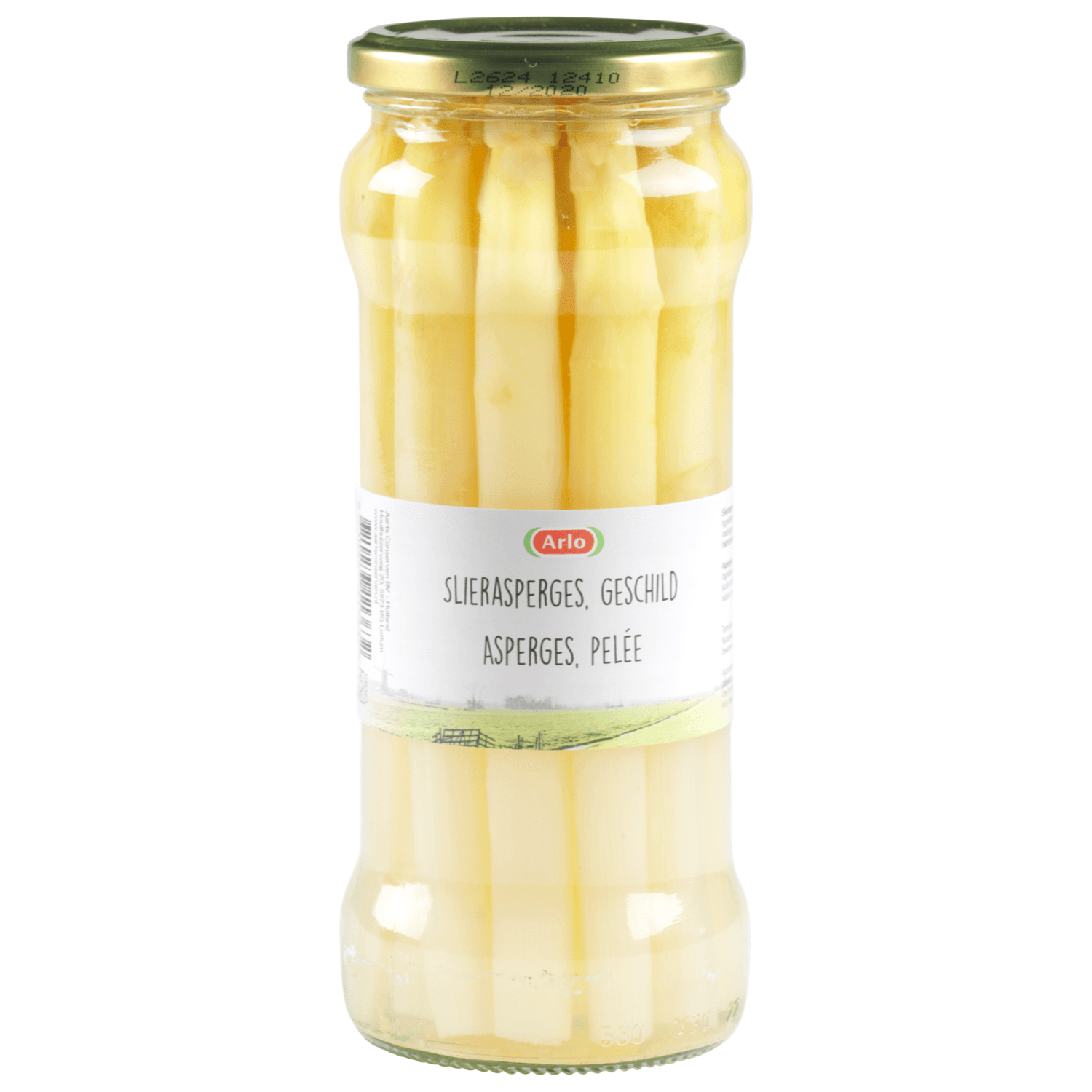 Arlo Asperges geschild