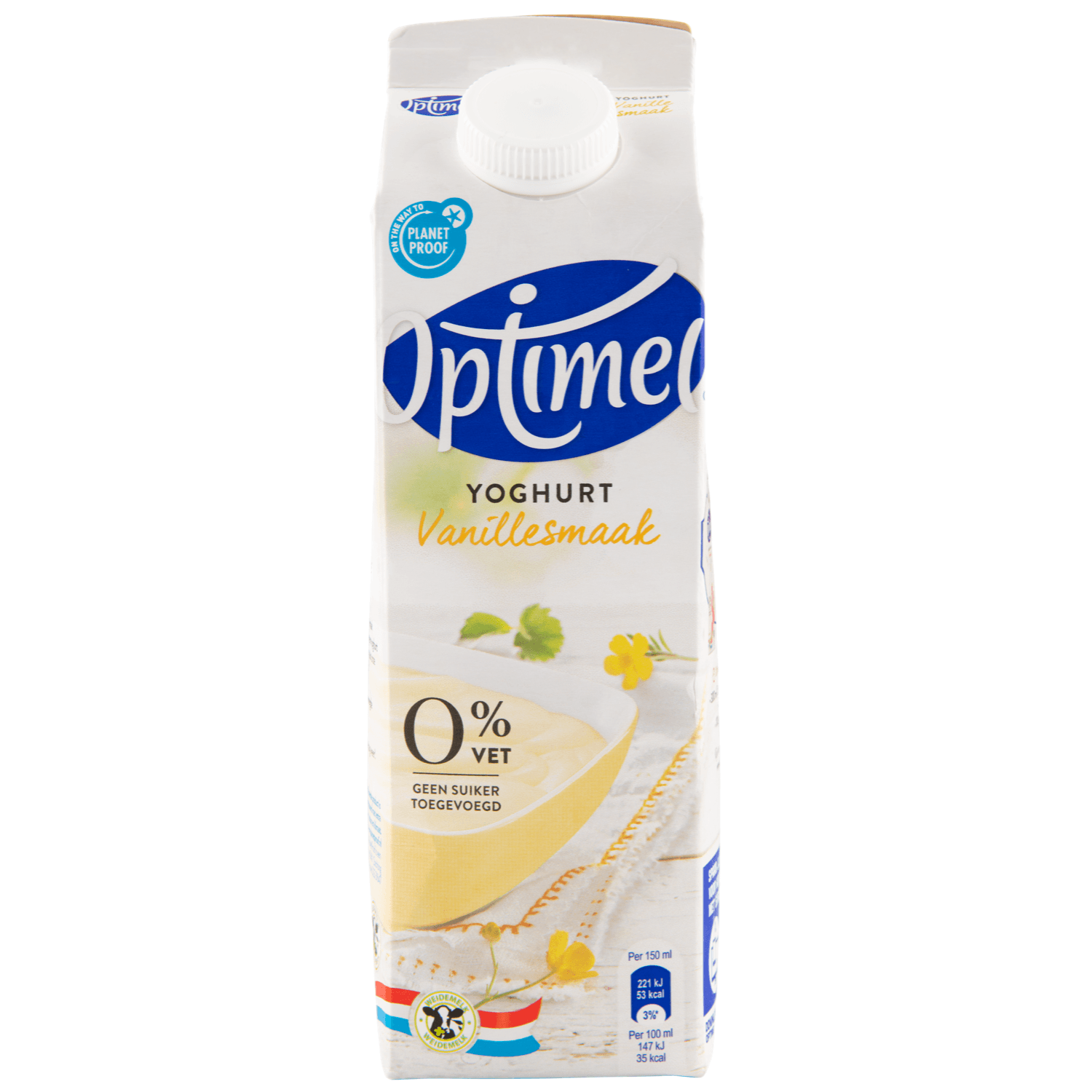 Optimel Yoghurt vanille 0% vet