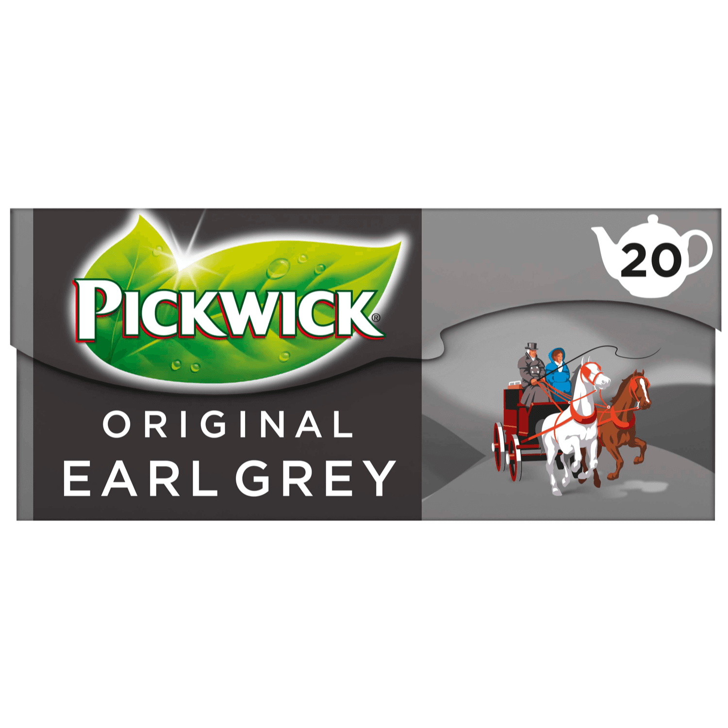 Pickwick Earl Grey voor pot zwarte thee
