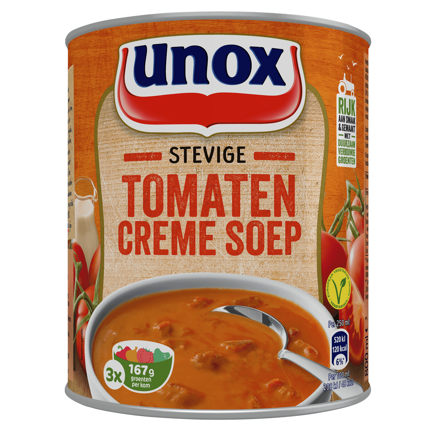 Unox Stevige tomaten cremesoep
