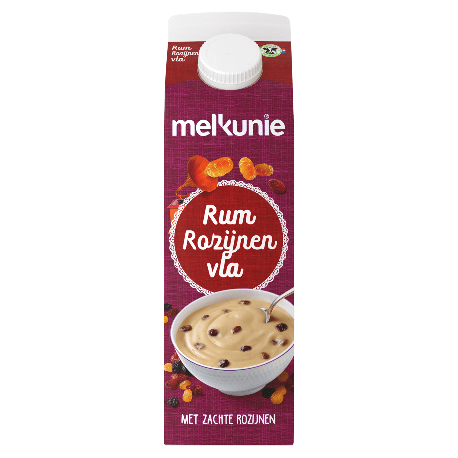 Melkunie Vla rum rozijnen