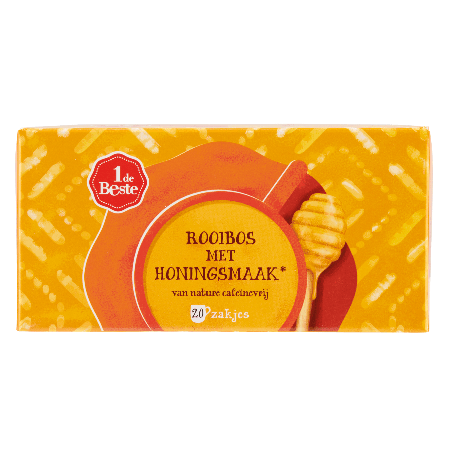 1 De Beste Rooibosthee honing kop 20 zakjes