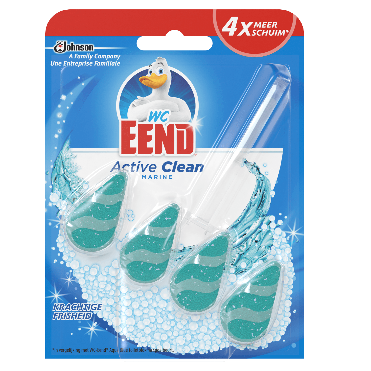 WC-Eend Toiletblok active clean marine