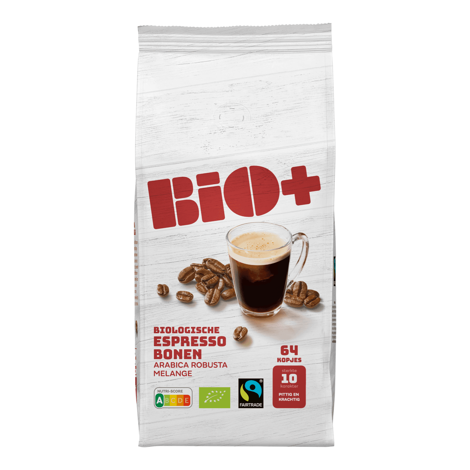 Bio+ Koffiebonen krachtig