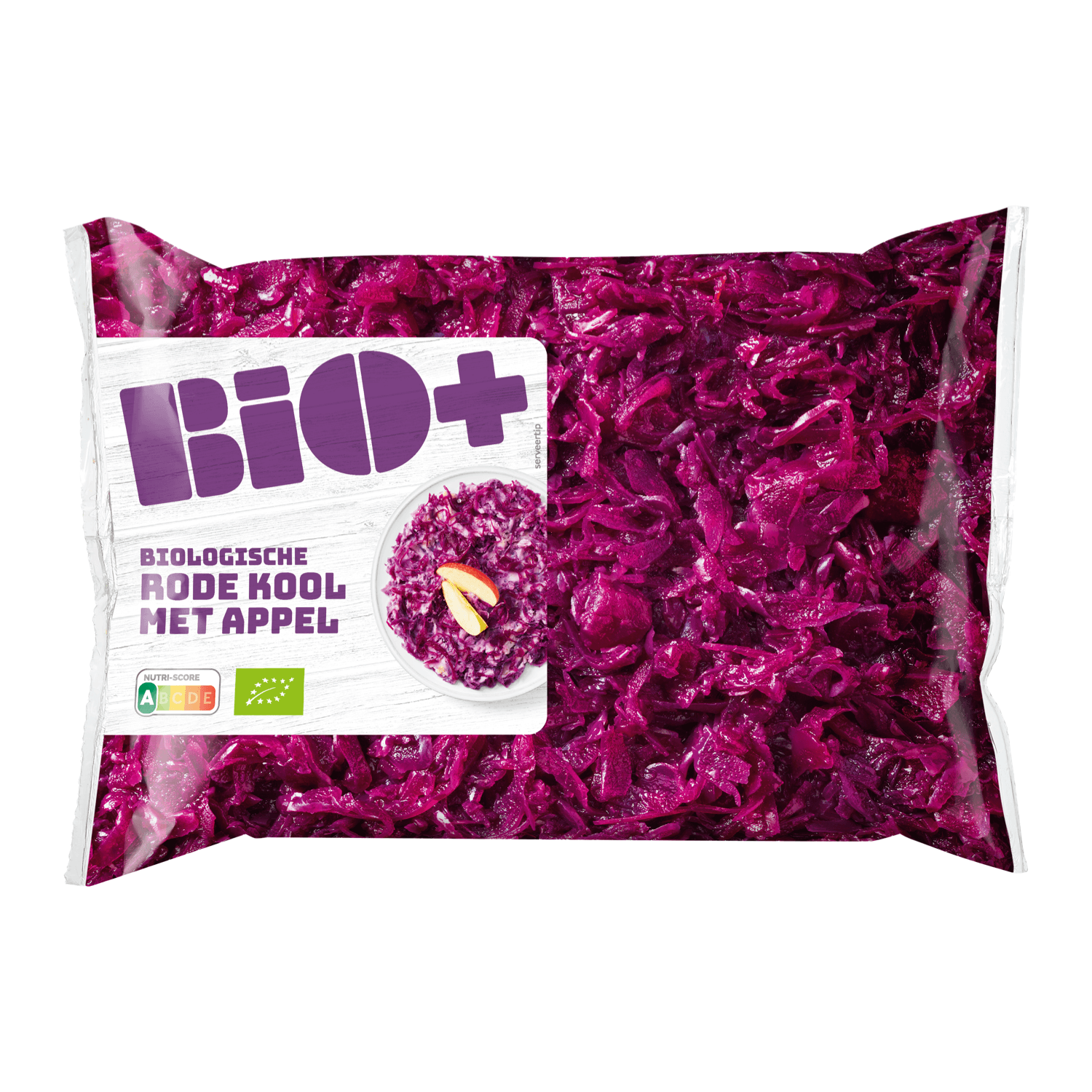 Bio+ Biologische rode kool met appel